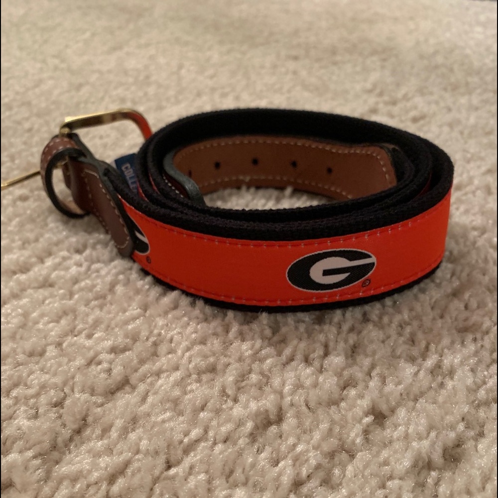 Fabric/leather belt
